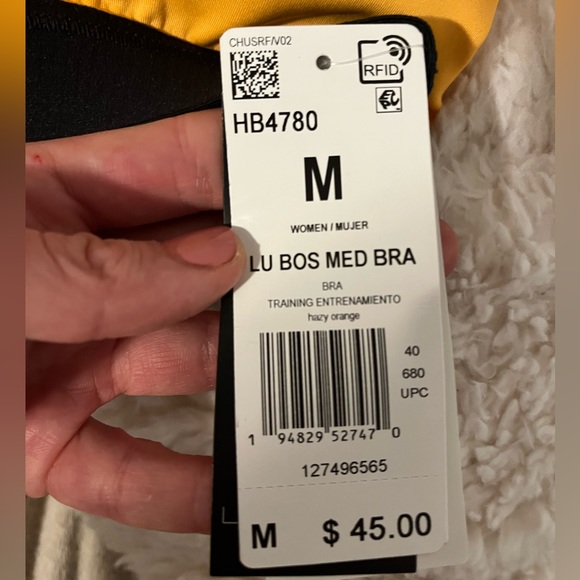 ADIDAS Sports Bra in Medium - Picture 3 of 5